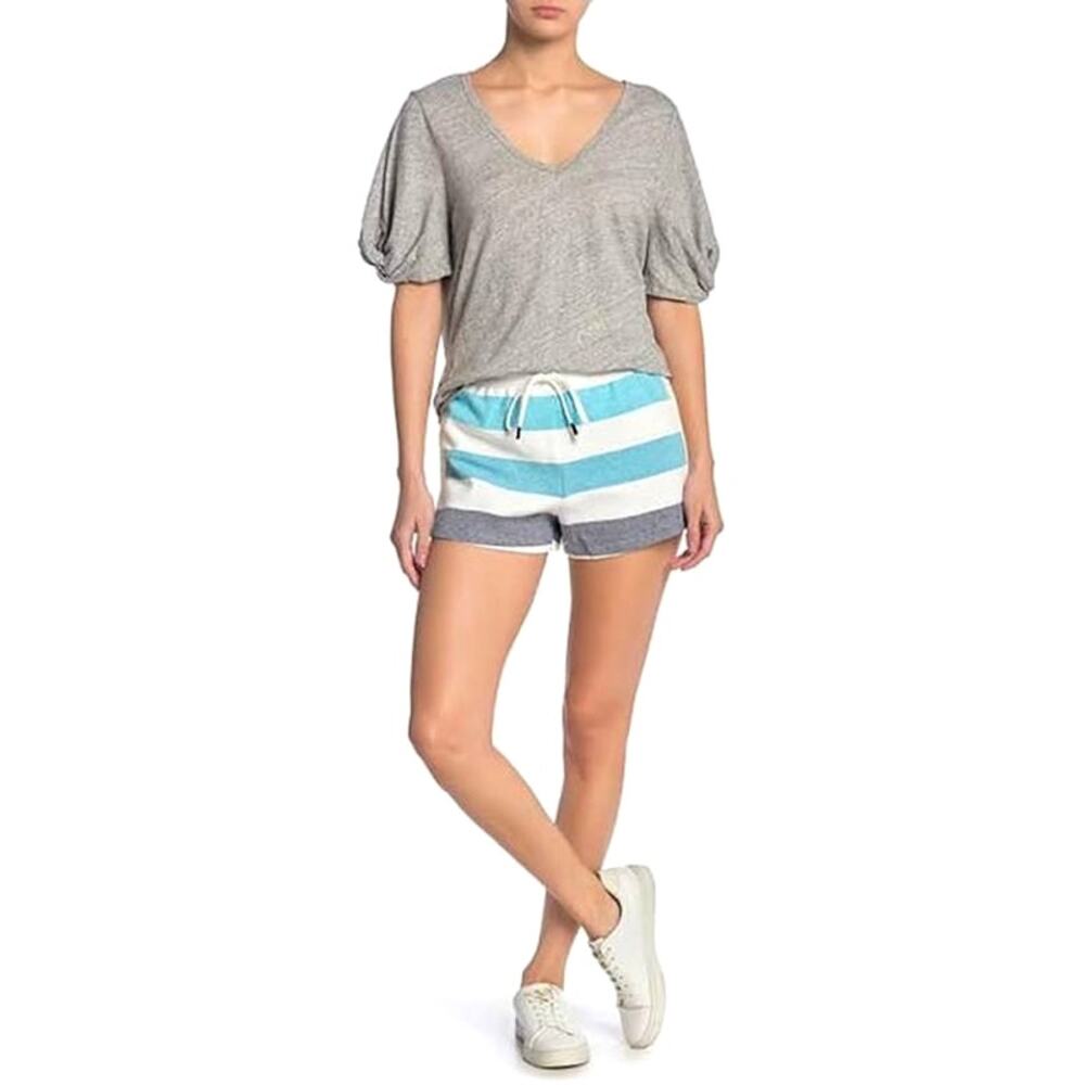 SPLENDID x Gray Malin Shore Line Shorts L